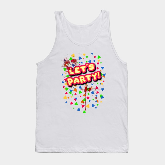 Five Nights at Freddy's - Let's Party - Toy Chica Bloody Tank Top by Kaiserin